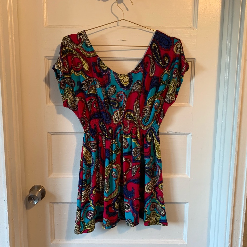 Colorful Swimsuit Coverup